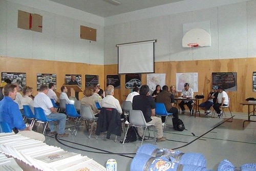 Signing Ceremony at Slate Falls Nation - Monday July 11, 2011